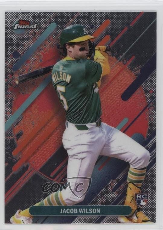 2025 Topps Finest Rare Jacob Wilson #295 Rookie RC