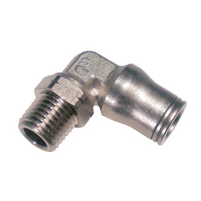 LEGRIS 3609 06 13 90 Swivel Elbow,Tube To BSPT,6mm x1/4'' 3ZNR7