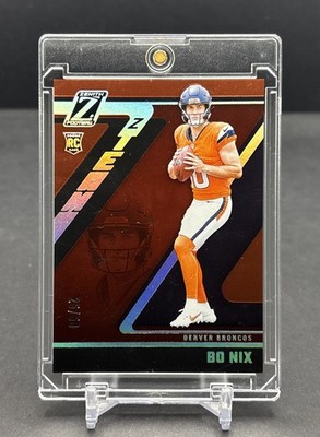 2024 PANINI ZENITH NFL #4 Bo Nix Denver Broncos RC Z-Team Red /50