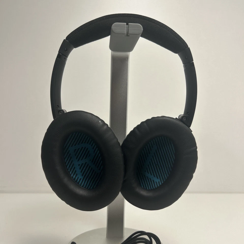 Bose QuietComfort 25 QC25 Wired 3.5mm Acoustic Noise Cancelling Headphones BLUE - Image 4 of 4