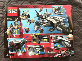 LEGO Marvel Super Heroes: Quinjet Aerial Battle (6869) &ndash; Brand New, Factory Seal