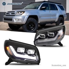 HCMOTION LED Headlights For Toyota 4Runner 2003-2009 Head Lamps Assembly 2PCS