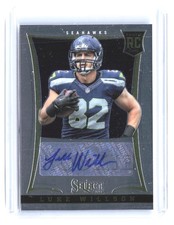 2013 Panini Select Luke Willson Rookie Autographs #275 #/499