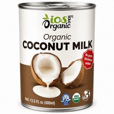 12 Of IOS ORGANIC COCONUT MILK 13.5 Fl Oz NO GUAR GUM
