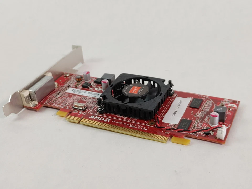 Lot of 2 AMD Radeon HD 8350 1 GB DDR3 PCI Express 2.1 x16 Desktop Video Card - Image 3 of 4