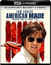 American Made Blu-ray - Blu-ray By Tom Cruise - GOOD