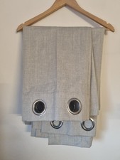DUNELM Blackout Curtains. 117 x 182 cm. Grey. GREAT Condition.