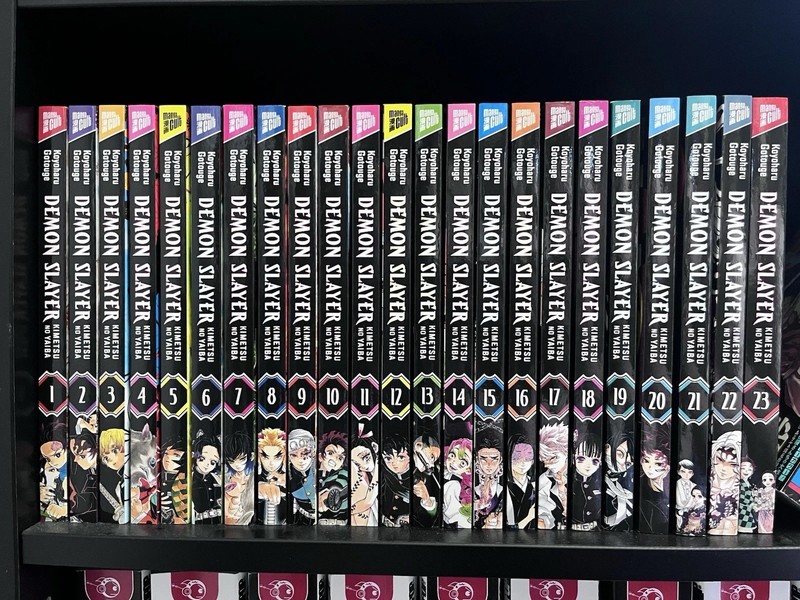 Demon Slayer: Kimetsu no Yaiba Manga Set Volumes 1-23 German Complete Series