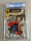 Marvel Comics Amazing Spider-Man #52! CGC 8.0 OW/White Pages! 9/67!