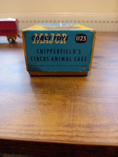 Vintage CORGI Modell 1123 CHIPPERFIELD'S CIRCUS TIERKÄFIG - mit Tieren - Bild 16 von 19
