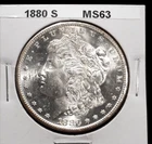 1880-S MORGAN Dollar - Choice  Uncirculated  Condition