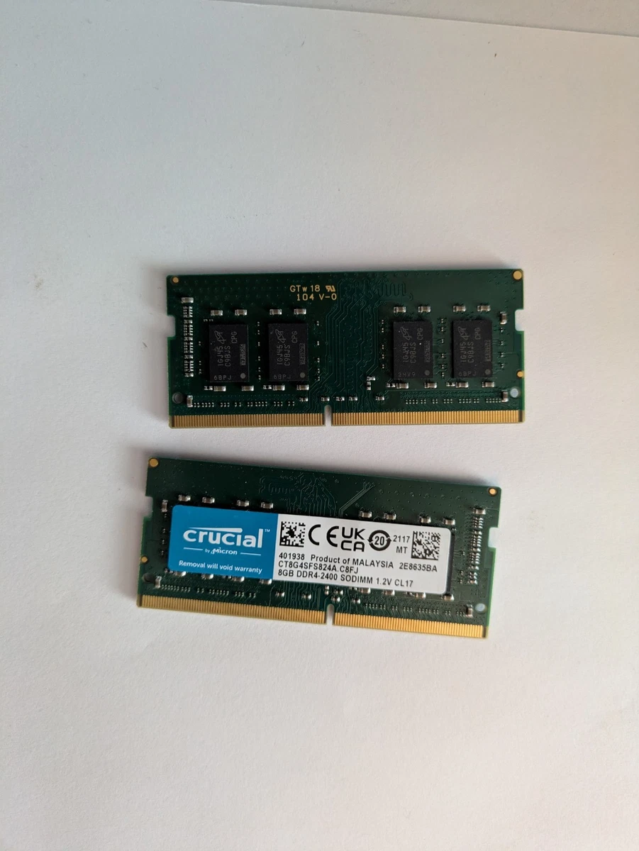 PC4-19200 (DDR4-2400) Bus Speed 16 GB Total Capacity DDR4 SDRAM