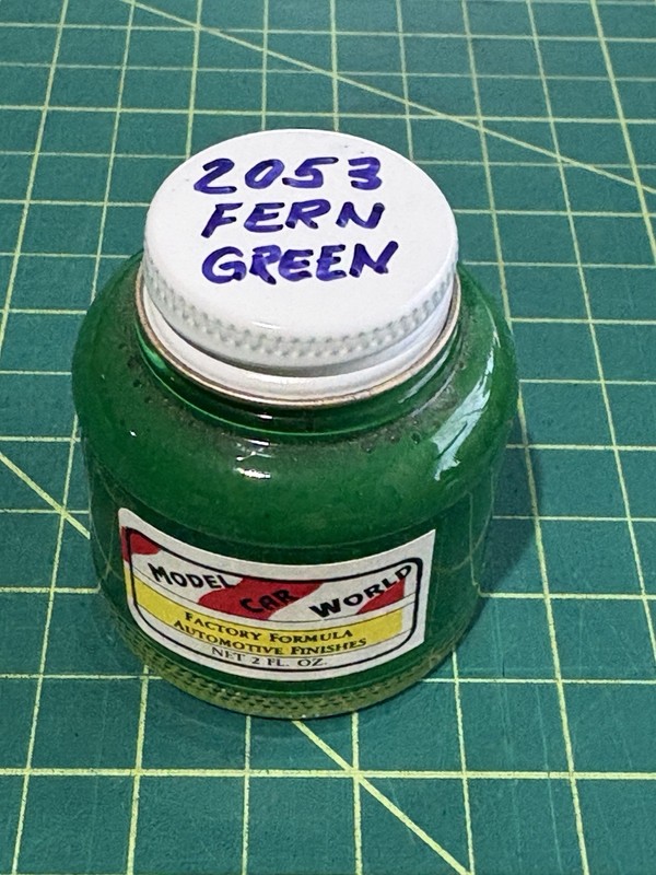 MCW Model Car World Lacquer Enamel Paint FERN GREEN (Jordan F191) #2053
