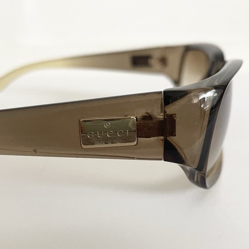 Vintage Y2K Gucci Sunglasses GG 2455/S T7V Brown Logo Plate Optyl Italy Gradient - Picture 12 of 20