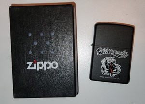 2008 Zippo Lighter Whitesnake Black Matte David Coverdale ROCK First Production