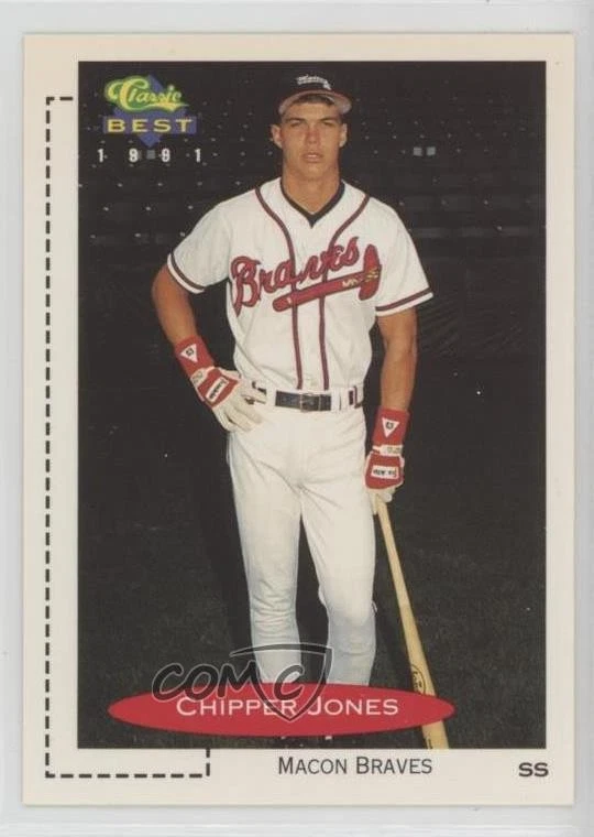 Chipper Jones trading card