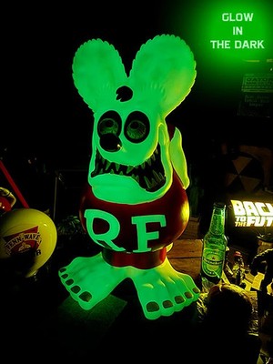 Rat Fink バンク 光るデザイン Funko Exclusive Glow in the Dark Model Rat Fink Giant Coin Bank