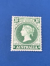 AUSTRALIA. 3.5d QUEEN VICTORIA PRE-DECIMAL STAMP -:- VERY NICE MINT UN-HINGED.