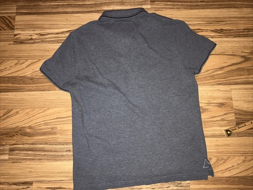 Lacoste Polo Shirt Mens Large Size 5 Gray Regular Fit Crocodile - Picture 6 of 6