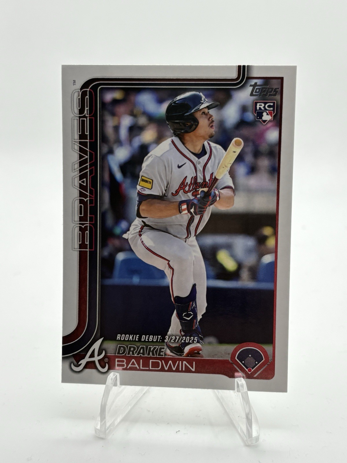 2025 Topps Update Baseball #US113 Drake Baldwin Atlanta Braves Rookie Debut