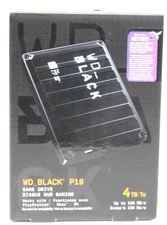 WD Western Digital Black P10 4TB 2.5 External Hard Drive For PS5/Xbox/PC Sealed