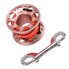 15m Scuba Diving Reel Lightweight Aluminum For Underwater Boating WYYM