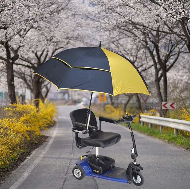 Universal Grip Umbrella Holder - for Mobility Scooter, Wheelchair