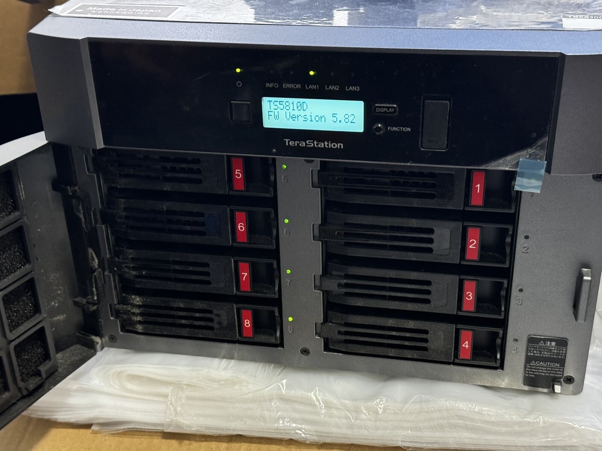 テラステーション バッファロー TS5810DN TS5010 バッファロー、10GbE対応の法人向けNAS「テラステーション 外付けハードディスク・ドライブ