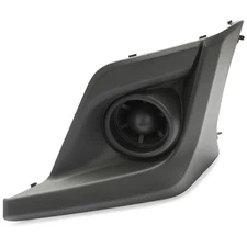 Front Left Driver Side Fog Light Bezel Cover For Subaru Crosstrek 2018-20 Black