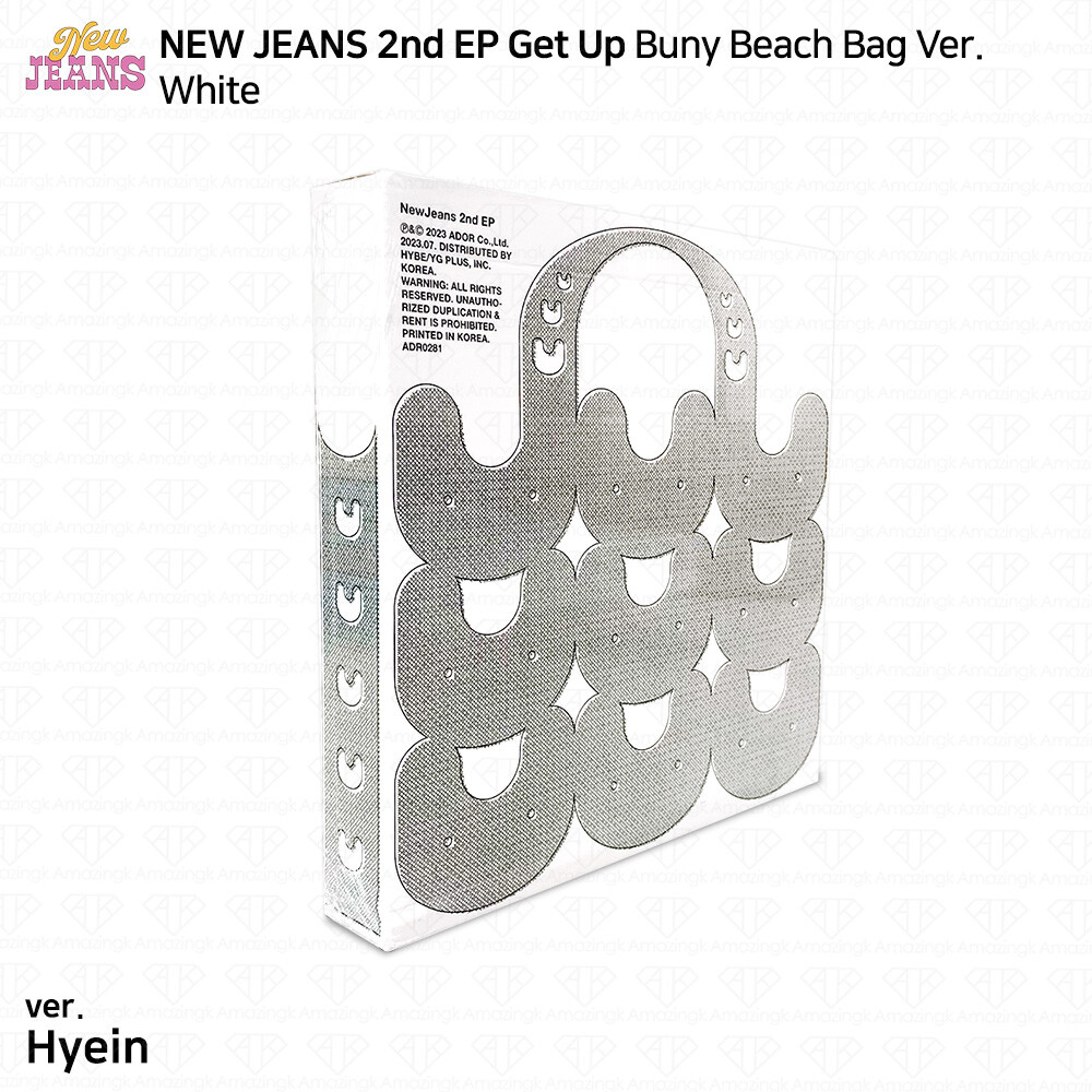 NEWJEANS 2nd EP Get Up Bunny Beach Bag Ver Album KPOP K-POP HANNI