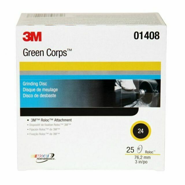 3M MMM-01408 Green Corp Roloc Discs for sale online