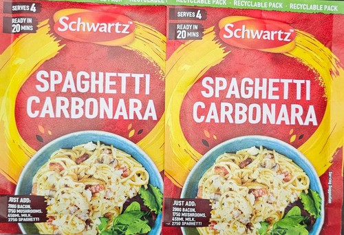 2 Schwartz Seasonings Recipe Mix 4 Servings Per Pack Cooking Sauces Herbs Spices - Picture 58 of 67