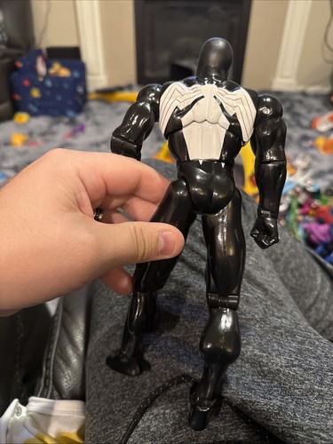 Toybiz Marvel BLACK COSTUME SPIDER-MAN 1997 Venom Symbiote Suit - Bild 3 von 5