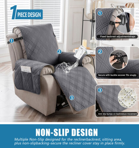 100% waterproof non-slip recliner cover Warm pet protection household items - Picture 19 of 61