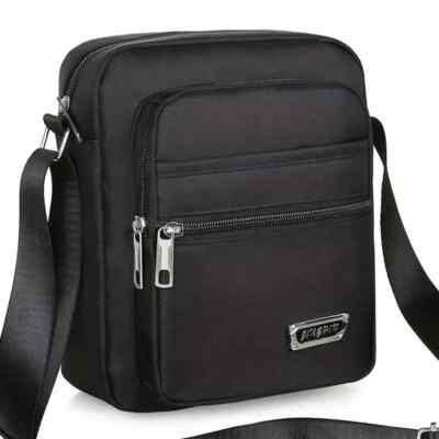 バッグ kingpin NEW KINGPIN CROSS BODY UNISEX SHOULDER BLACK NYLON MAN BAG
