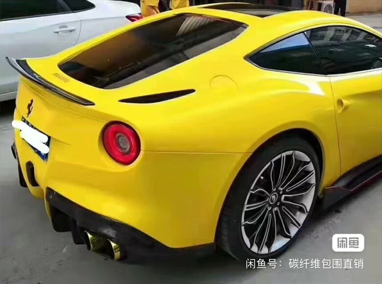ALERÓN TRASERO DE FIBRA DE CARBONO REAL PARA FERRARI F12 BERLINETTA Foto 3 de 4