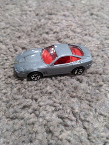 Vintage 1999 Hot Wheels Silver 550 Maranello Diecast Car Mattel C2-B Ferrari - Picture 1 of 3