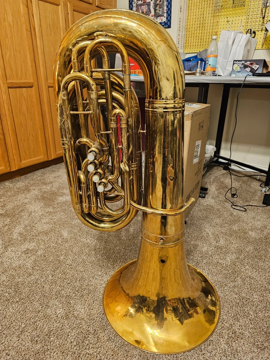 King Model 1241 BBb Concert Tuba , Removable Upright Bell, with Case