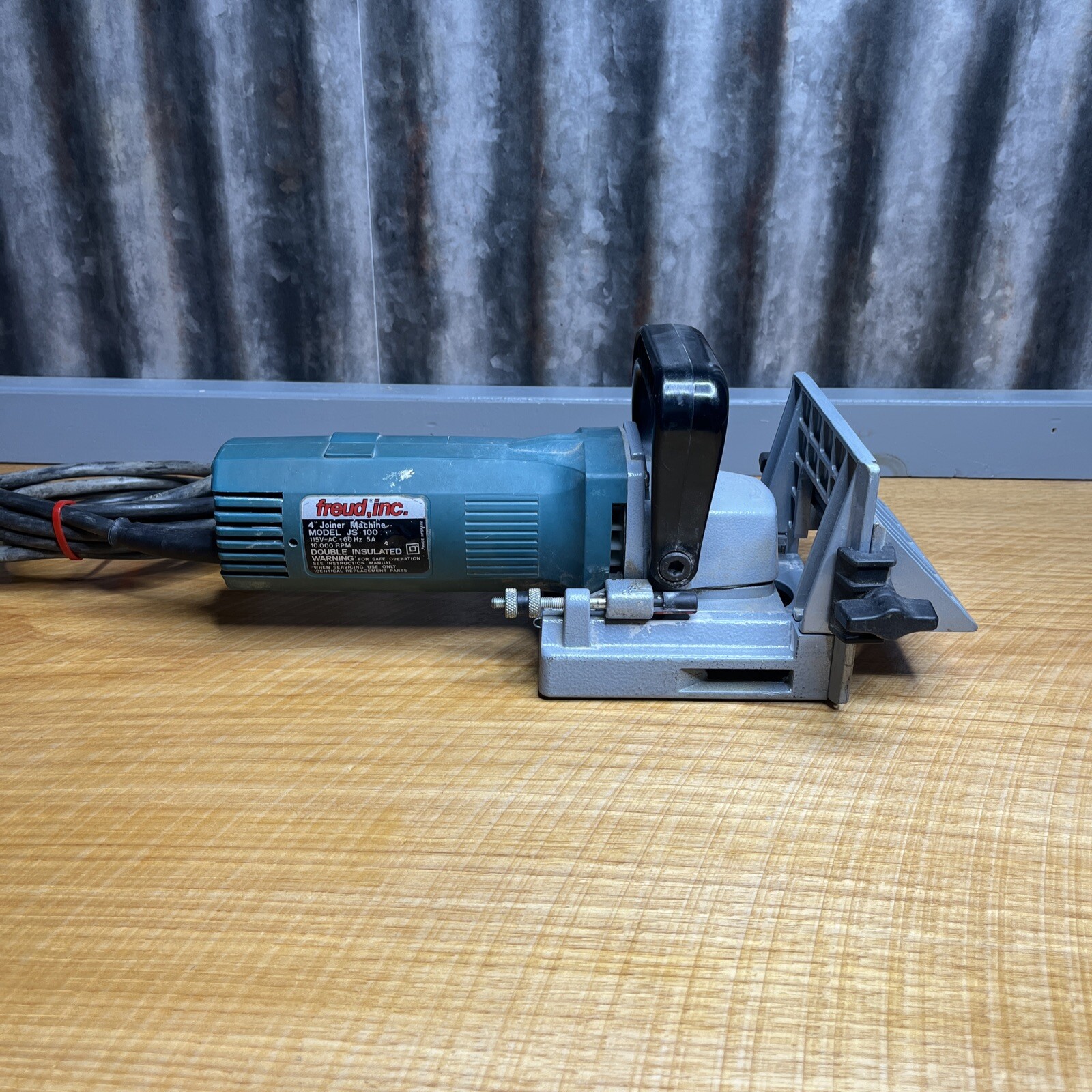 Freud JS100 JS 100 4" Joiner Machine Biscuit Joiner 10,000 RPM Wrenches