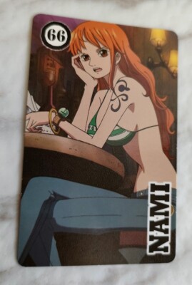 Nami 66 ONE PIECE gum card Top Seika From Japan With tracking F/S