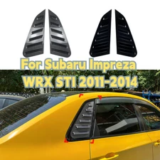 For Subaru Impreza 2011-2014 Rear Window Quarter Glass Duct Louver Vent Cover