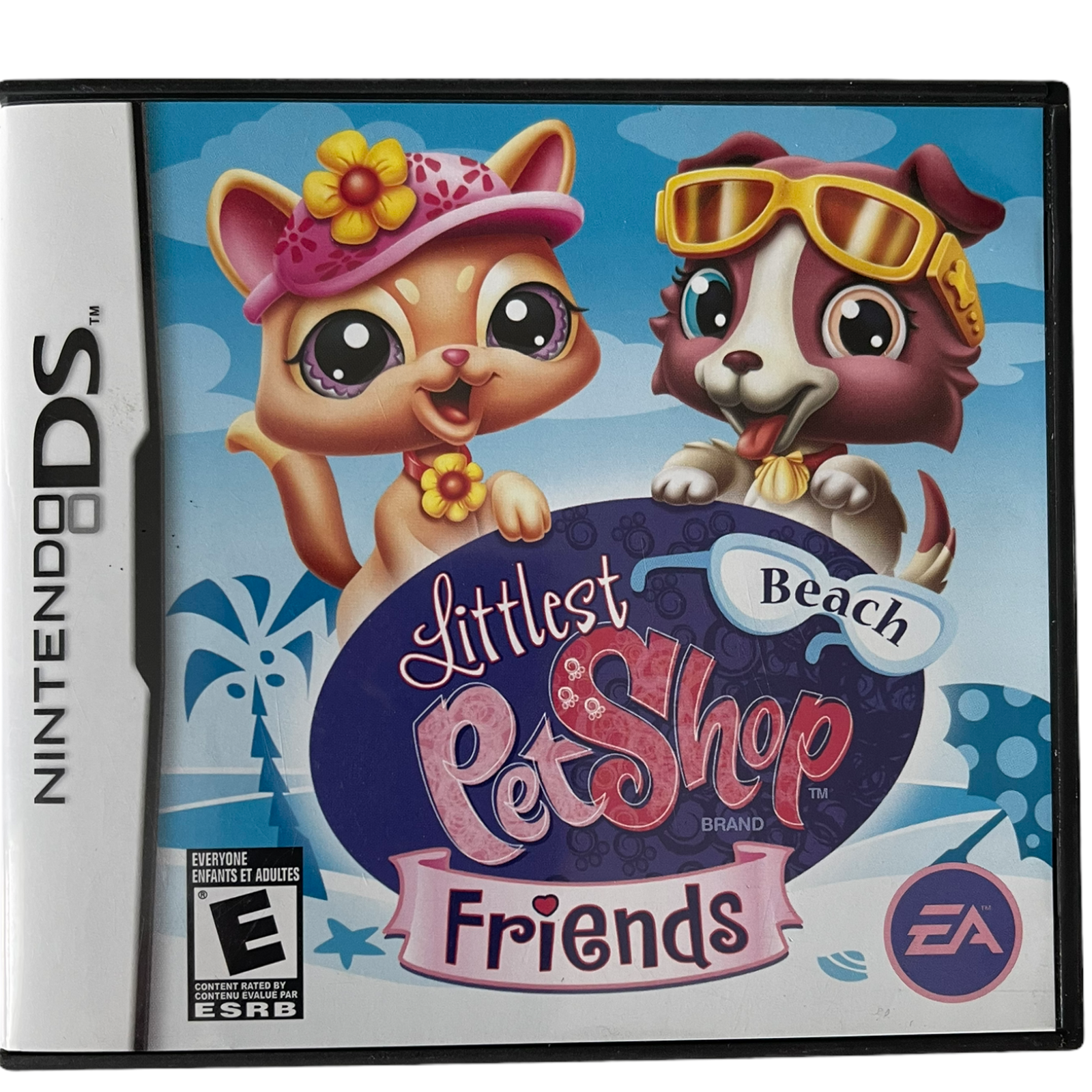 Littlest Pet Shop Friends Beach Nintendo DS Video Game With Manual