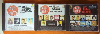 All The Hits By All The Stars Volume 1-3 Liberty Bell CD Lot of 3