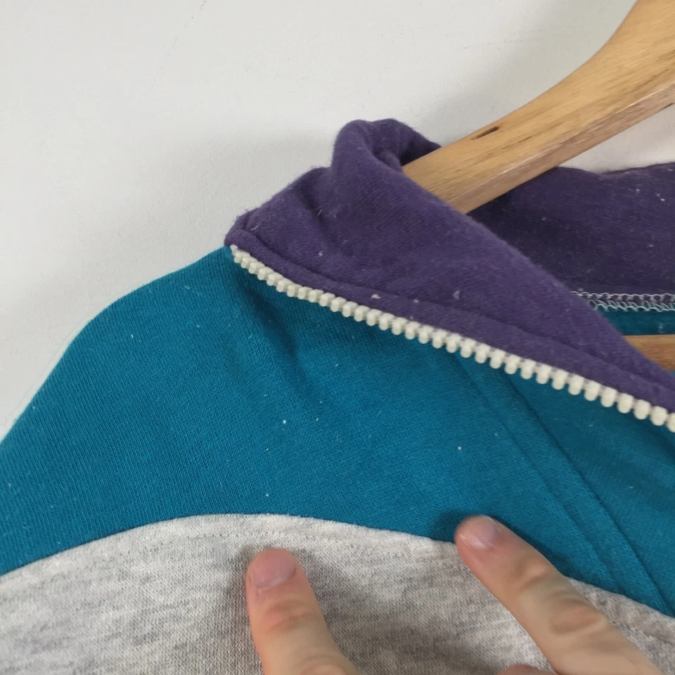 Jersey vintage Hang Ten para mujer talla M multicolor 1/4 cremallera ropa de surf aus 084973 Foto 4 de 4