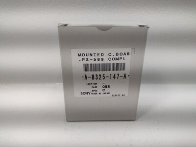 Sony HDW-F900 90 900H Mounted Circuit Board PS-569 A-8325-147-A OEM Genuine