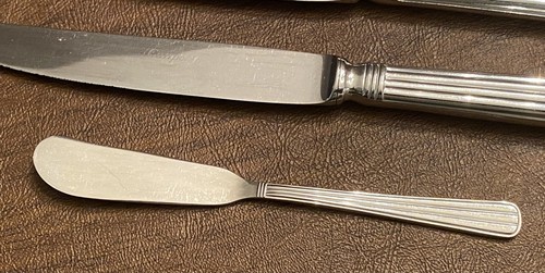 Cutipol Athena 4-Piece Stainless Steel Dinner/Butter Knife Flatware Lot - EUC! - Picture 5 of 8