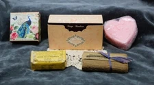 Lot Of 5 Vintage Soap Bars Elegant Full of Fragrance From US/England/Italy/Spain