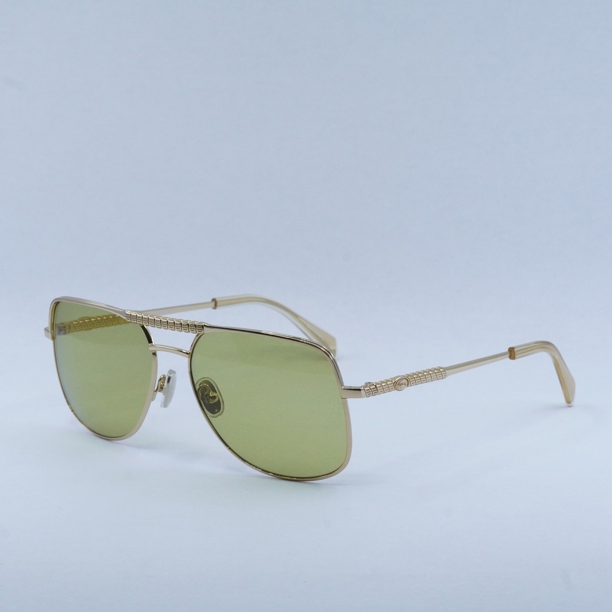 LACOSTE L239S Ricky Regal 714 Gold/Green 58-16-145 LACOSTE L239S Ricky Regal 714 Gold/Green 58-16-145