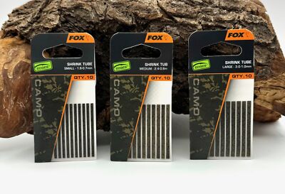 Fox Edges Camo Shrink Tube 10 Stück Small Medium Large Schrumpfschlauch S M L