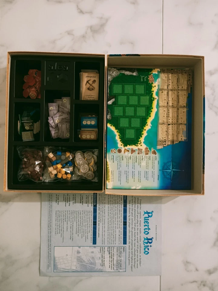 Puerto Rico Board Game VINTAGE- Ravensburger Rio Grande Games - Complete - image 4 of 4